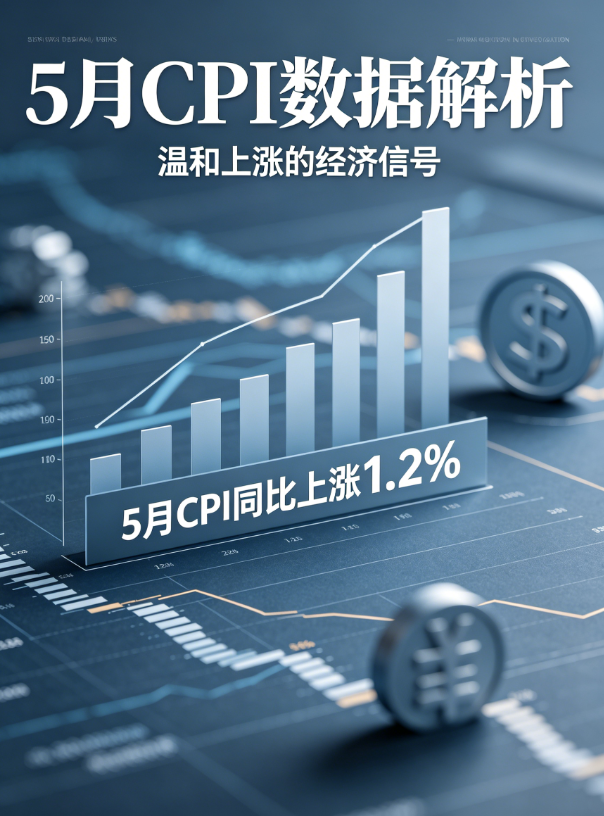 2026 年 5 月 CPI 同比涨 1.2% 物价走势最新解读