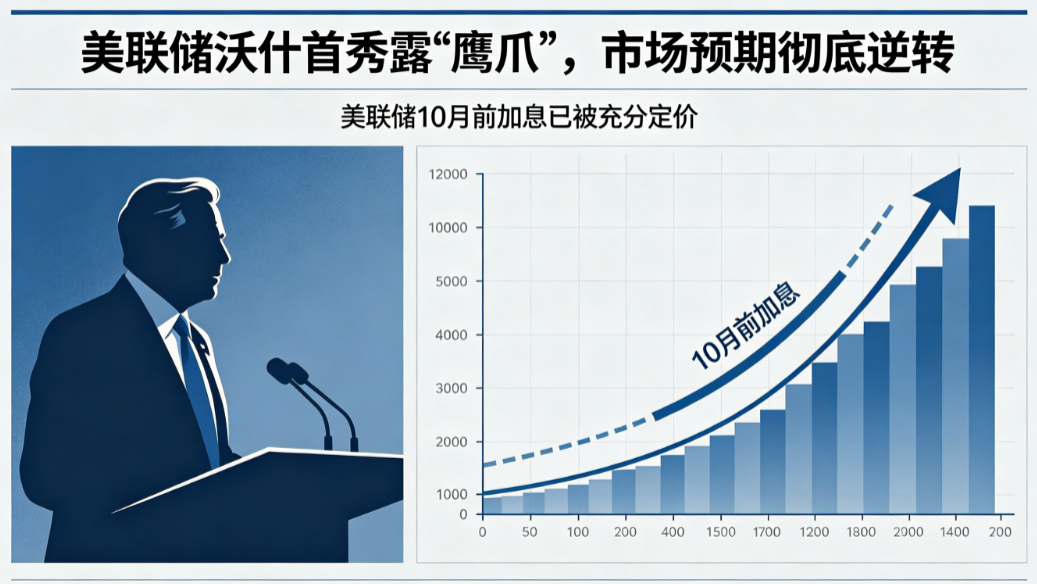 美联储转鹰,两年期美债收益率上行
