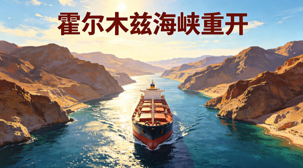 特朗普签署协议,霍尔木兹海峡重开