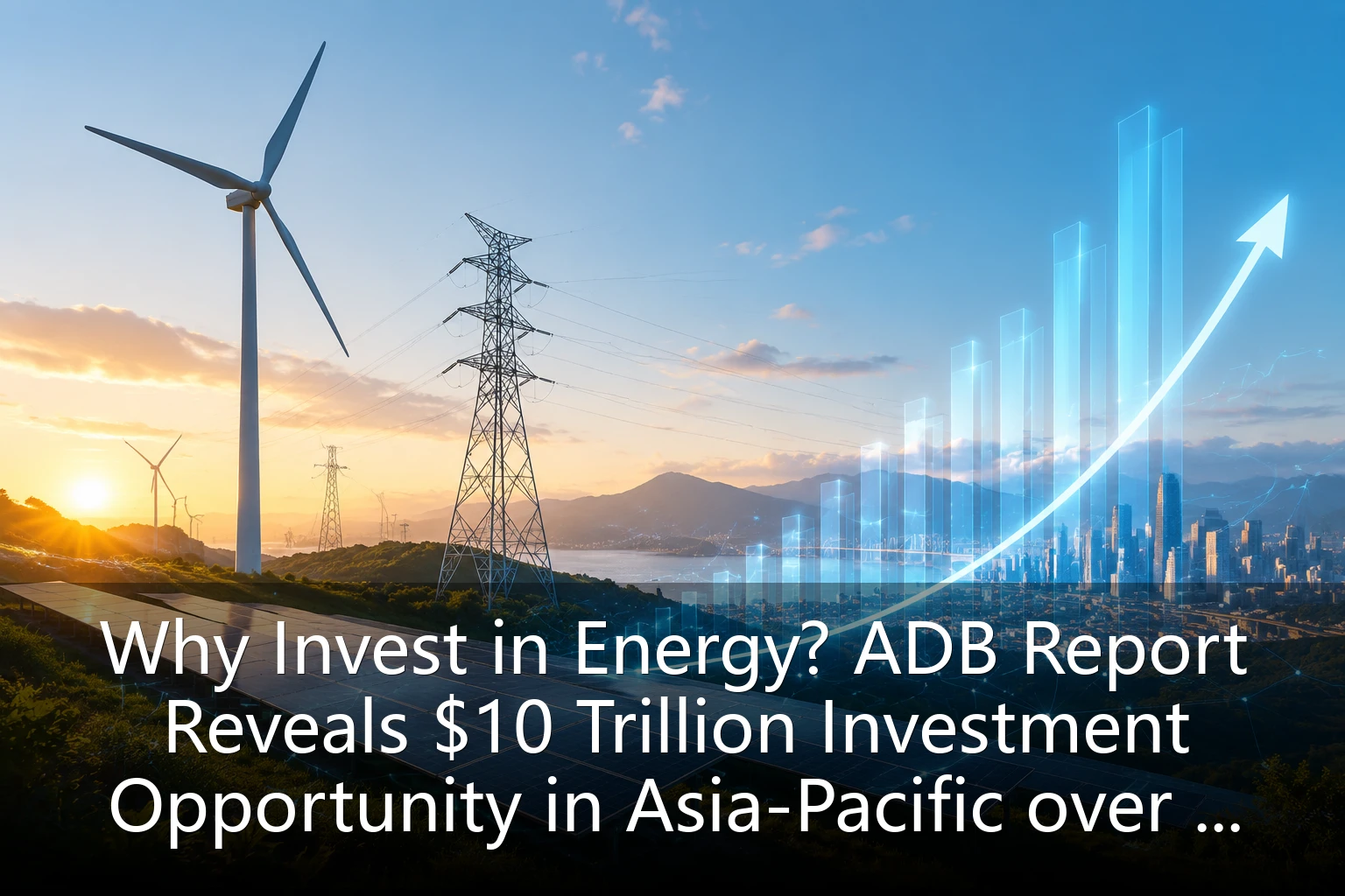 Why Invest in Energy? ADB Report Reveals $10 Trillion Investment Opportunity in Asia-Pacific over a Decade