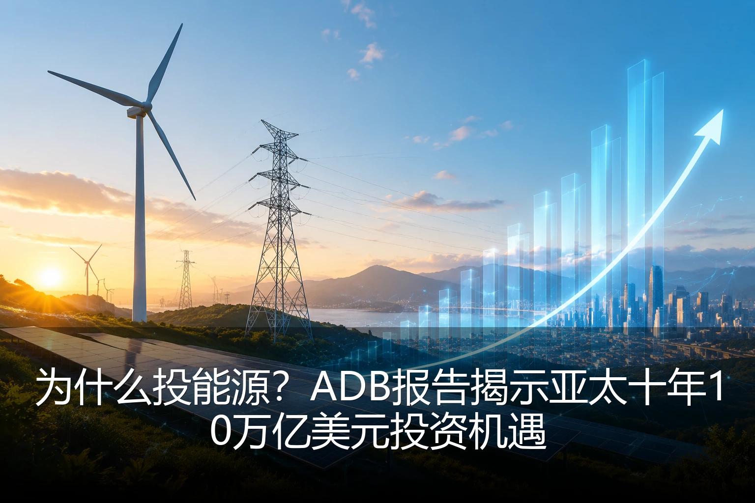为什么投能源？ADB报告揭示亚太十年10万亿美元投资机遇