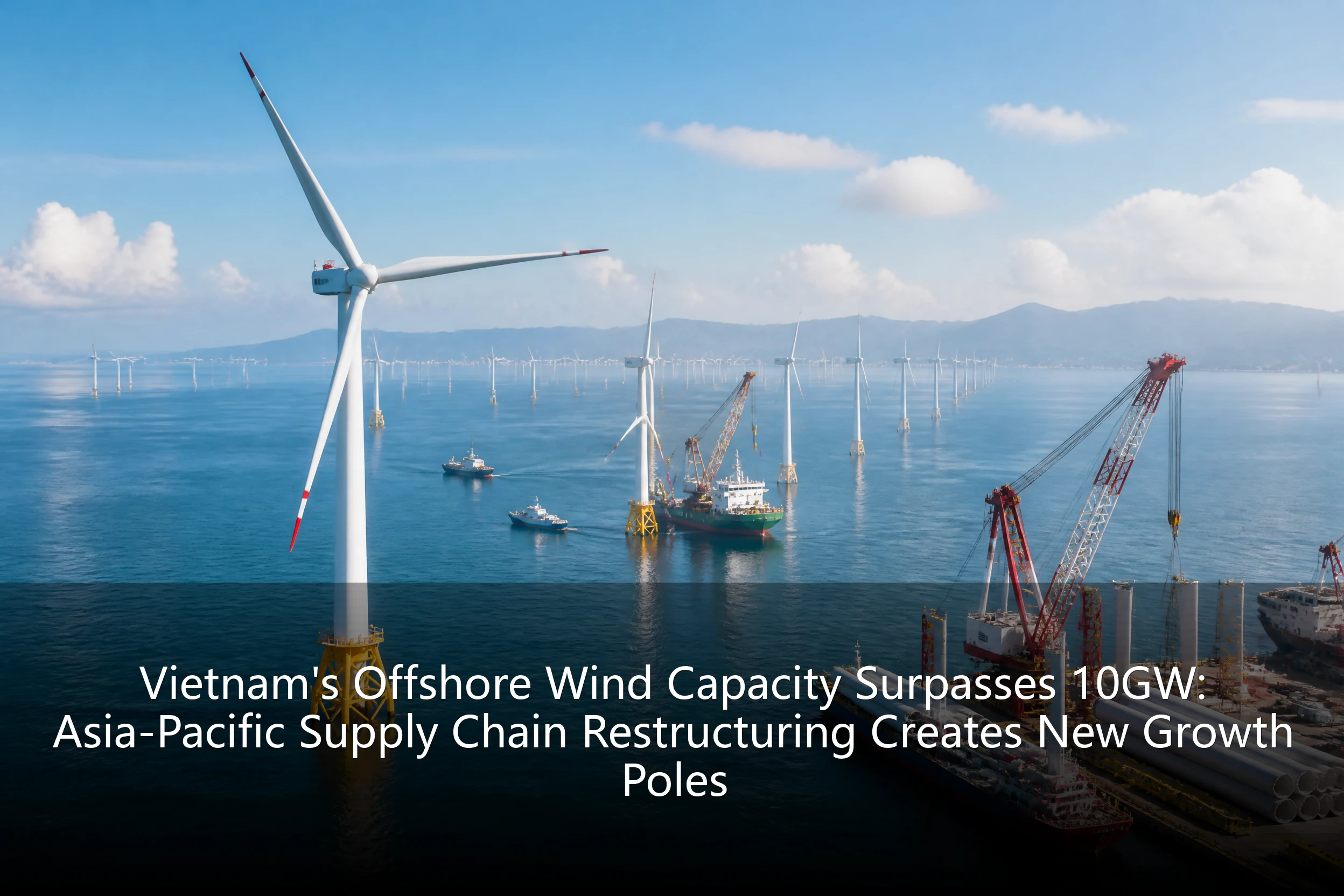 Vietnam's Offshore Wind Capacity Surpasses 10GW: Asia-Pacific Supply Chain Restructuring Creates New Growth Poles