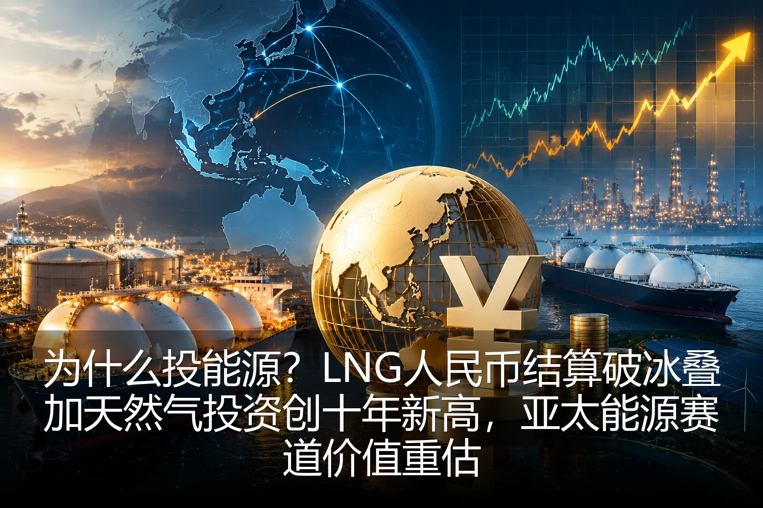 为什么投能源?LNG人民币结算破冰叠加天然气投资创十年新高,亚太能源赛道价值重估