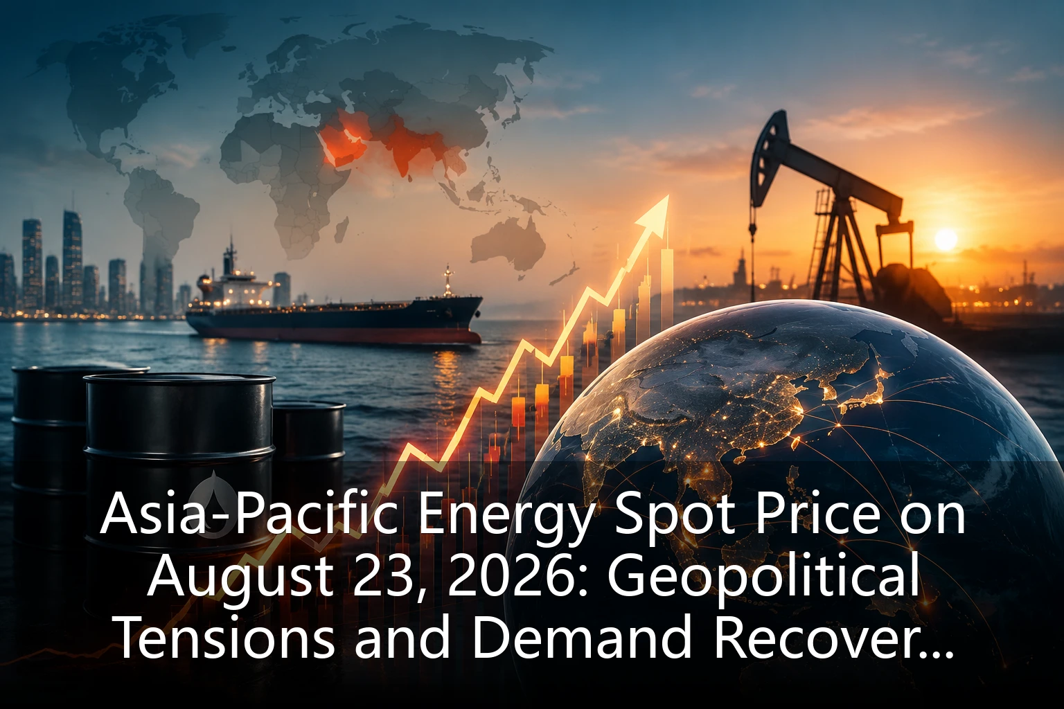 Asia-Pacific Energy Spot Price on August 23, 2026: Geopolitical Tensions and Demand Recovery Push Oil Prices Above $90