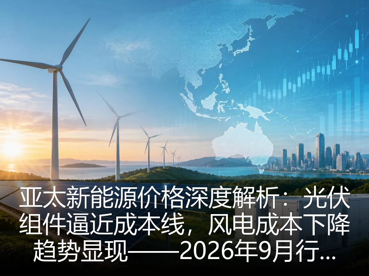 亚太新能源价格深度解析：光伏组件逼近成本线，风电成本下降趋势显现——2026年9月行业动态与趋势展望