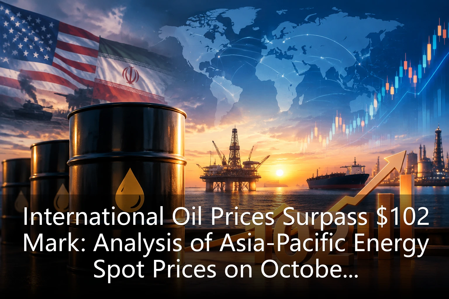 International Oil Prices Surpass $102 Mark: Analysis of Asia-Pacific Energy Spot Prices on October 3—Geopolitical Escalation and Demand Resilience Drive Market to New Highs